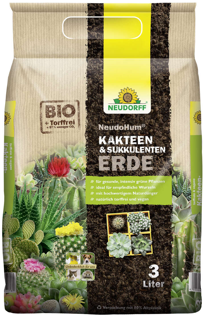 NEUDORFF NeudoHum Kakteen- und Sukkulentenerde torffrei